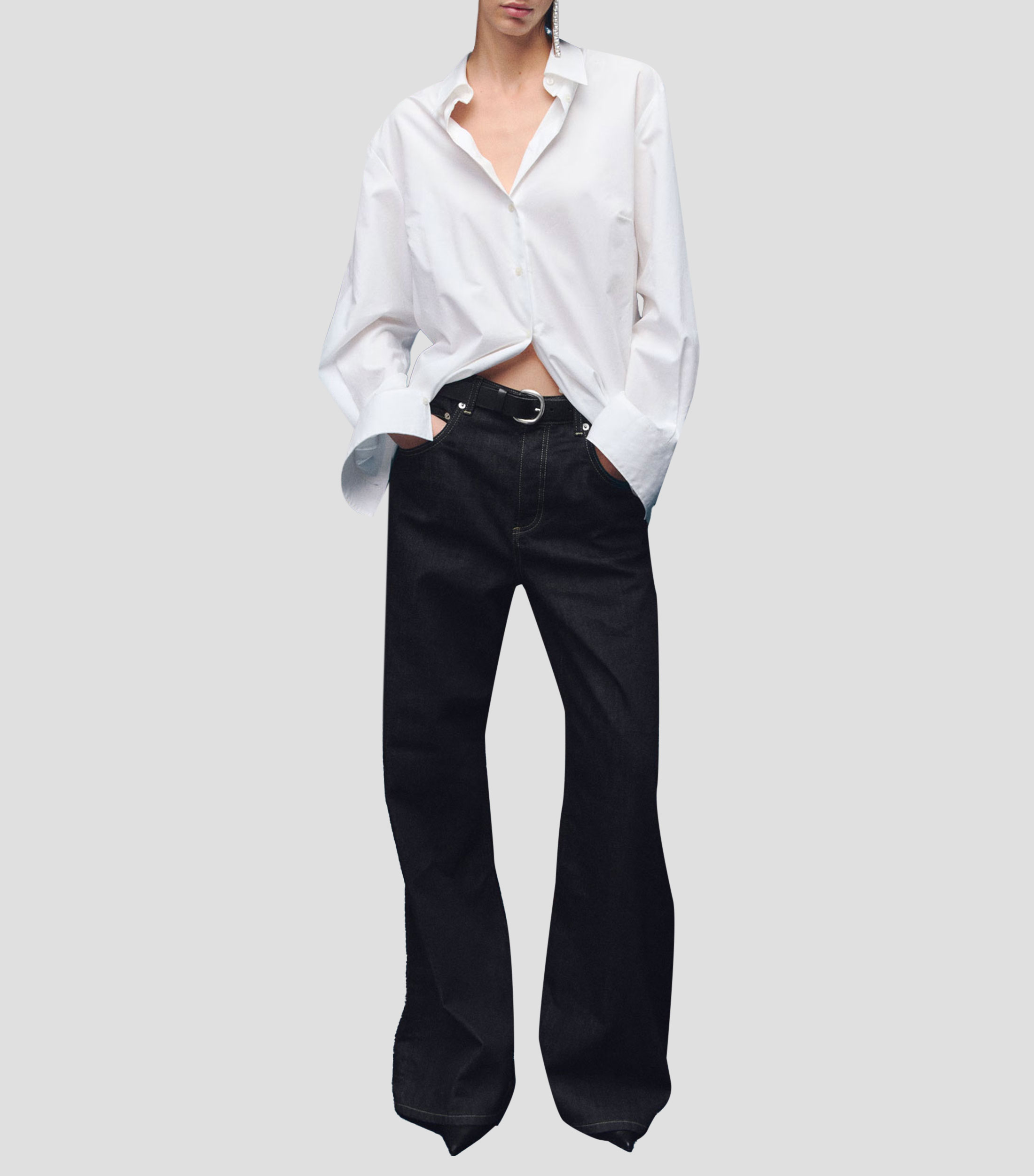 Jeans Wideleg Mujer